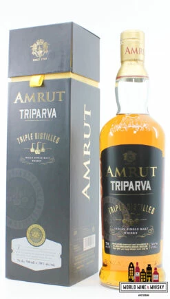 Amrut 2020 - Triparva Triple Distilled - Batch No. 1 50% (1 Of 5400)