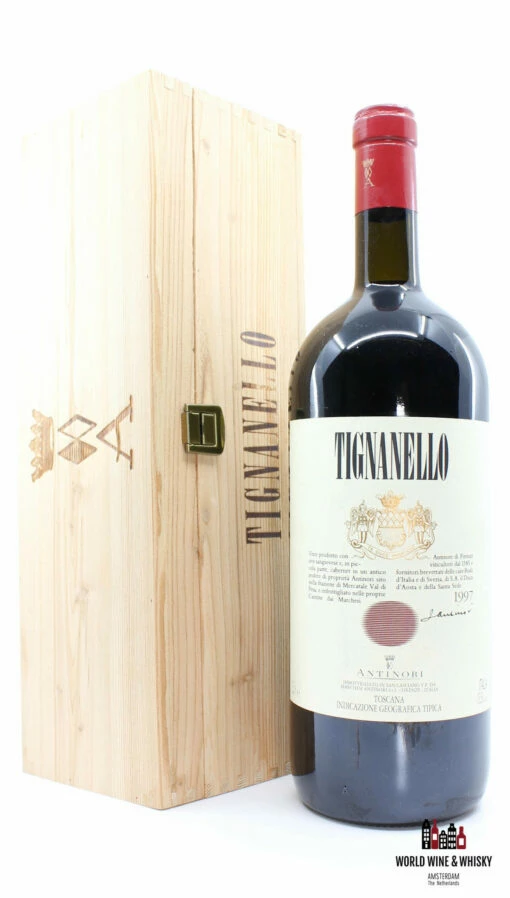 Marchesi Antinori Tignanello 1997 Magnum In OWC (1,5L) -Drank Sale Winkel antinori tignanello marchesi antinori tignanello 1 4