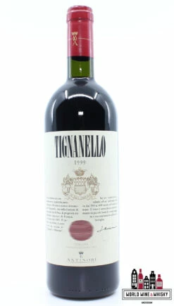 Marchesi Antinori Tignanello 1999 (91 Parker Points)