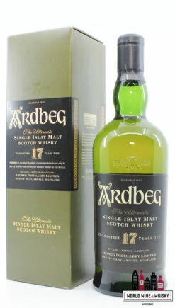 Ardbeg 17 Years Old - The Ultimate 40% (in Cardboard Case + Papers)