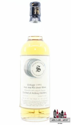 Ardbeg 8 Years Old 1991 1999 - Cask 617 & 620 - Signatory Vintage 43% (1 Of 1730)