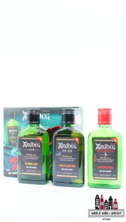Ardbeg - The Three Monsters Of Smoke - 10 YO, An OA & Wee Beastie - 3 X 200ml Giftpack / Giftbox