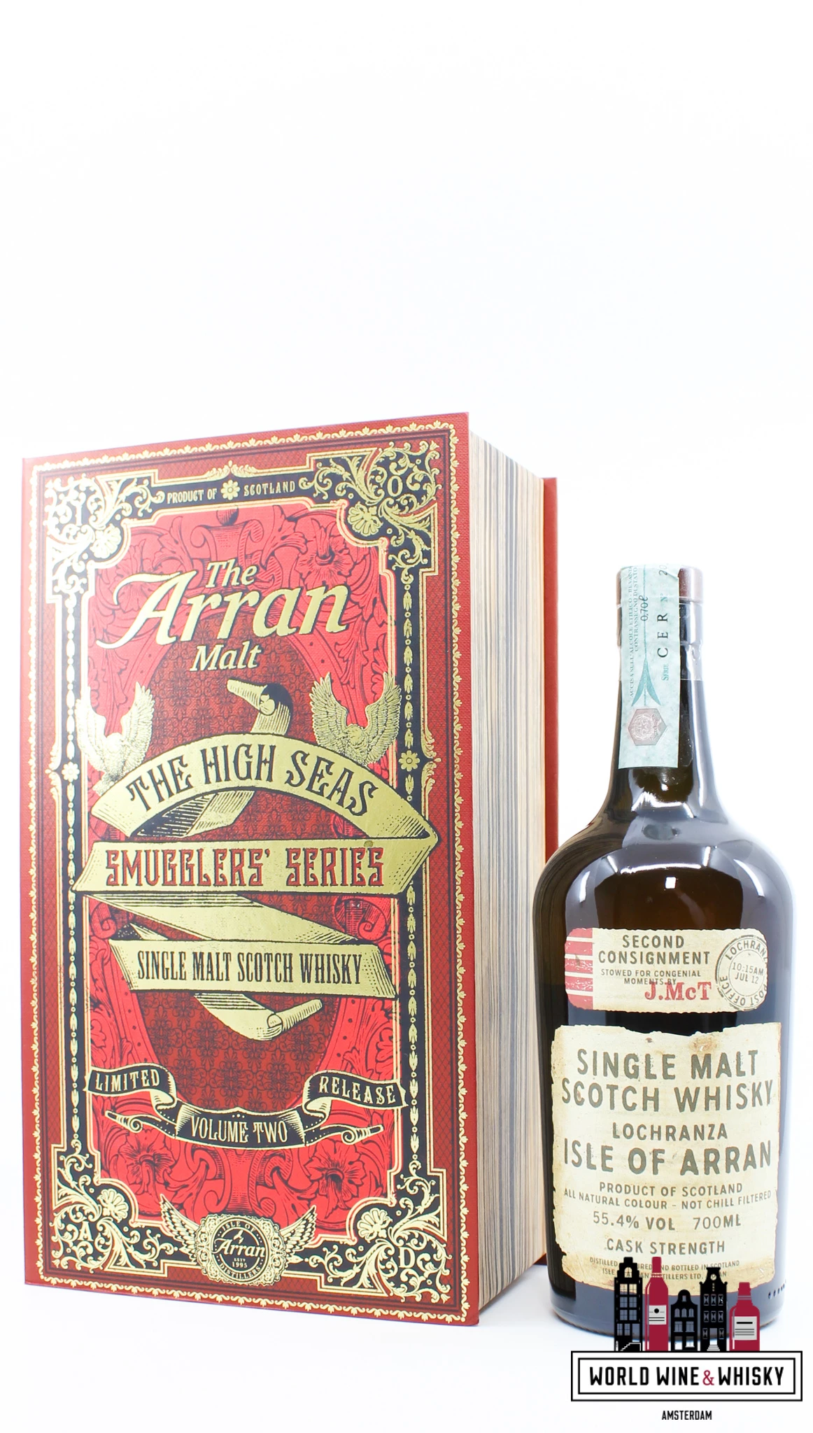 Arran 2016 - Smugglers' Series Volume Two 55.4% (1 Of 8700) 3 Arran 2016 - Smugglers' Series Volume Two 55.4% (1 Of 8700)