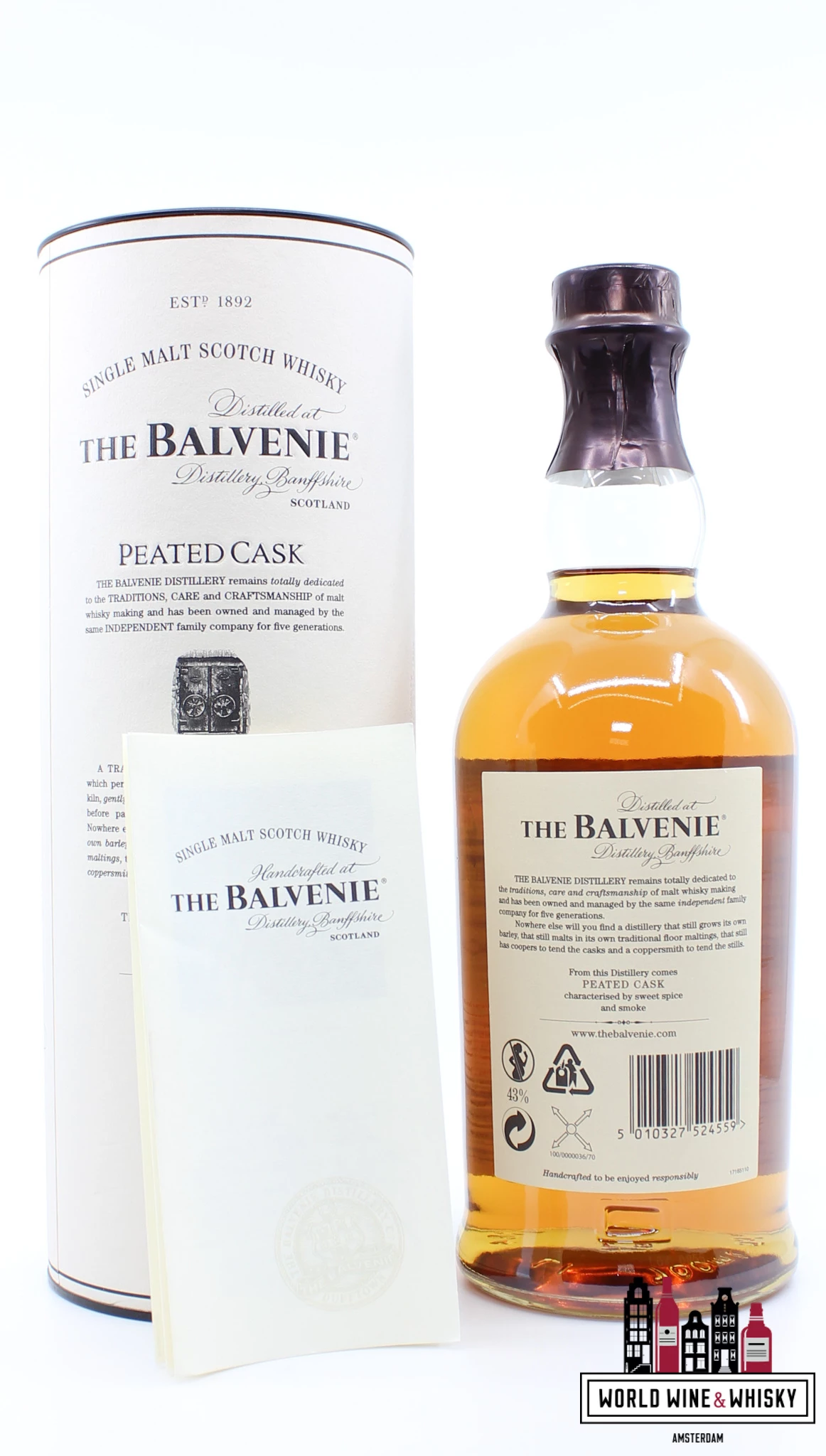 Balvenie 17 Years Old - Peated Cask - Limited Release 43% 4 Balvenie 17 Years Old - Peated Cask - Limited Release 43% - Image 2