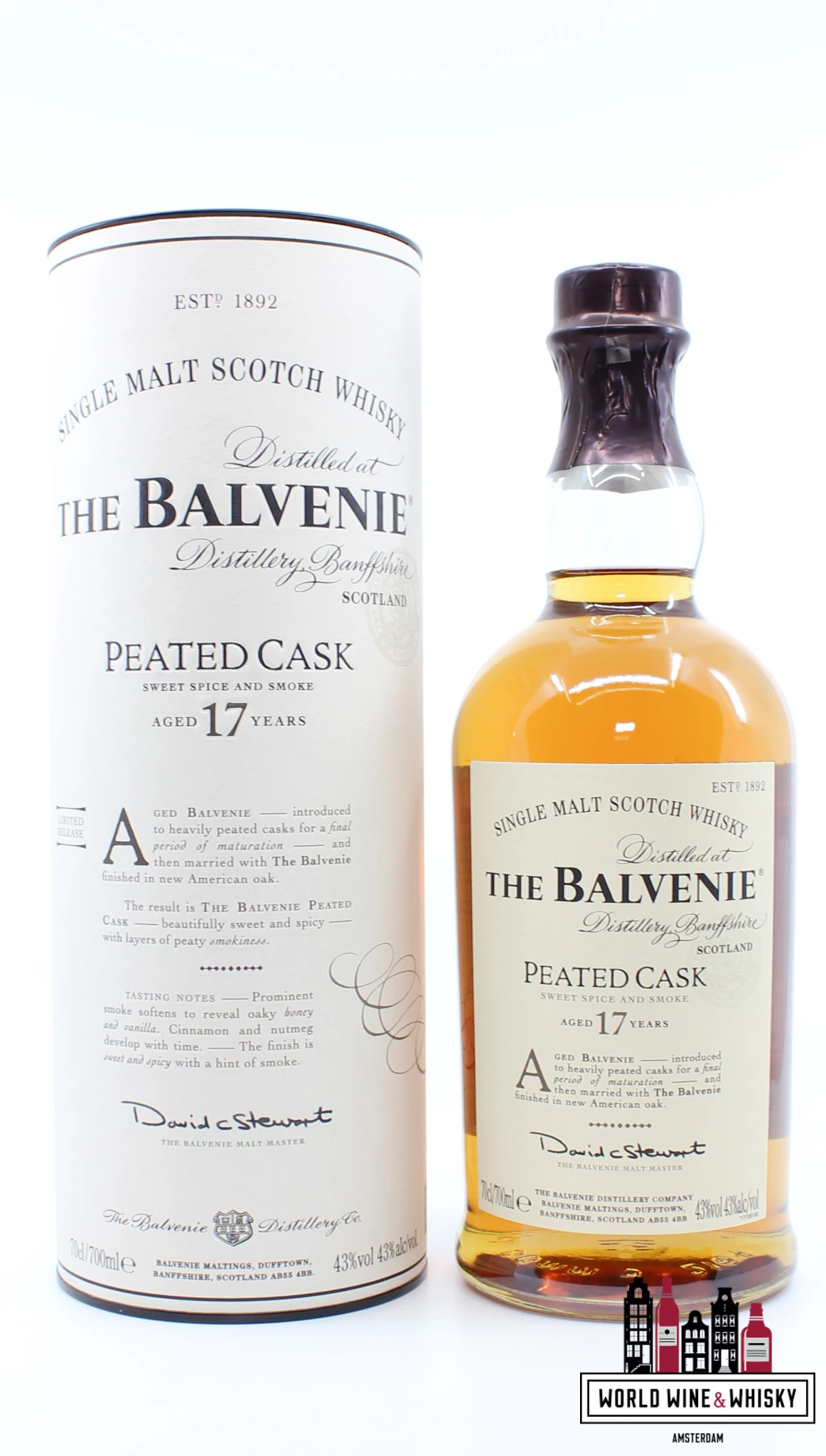 Balvenie 17 Years Old - Peated Cask - Limited Release 43% 3 Balvenie 17 Years Old - Peated Cask - Limited Release 43%