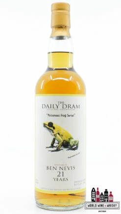 Ben Nevis 21 Years Old 1996 2018 - Poisonous Frog Series - The Daily Dram 50.6%