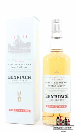 Benriach 10 Years Old - Pure Highland Malt Scotch Whisky 43%