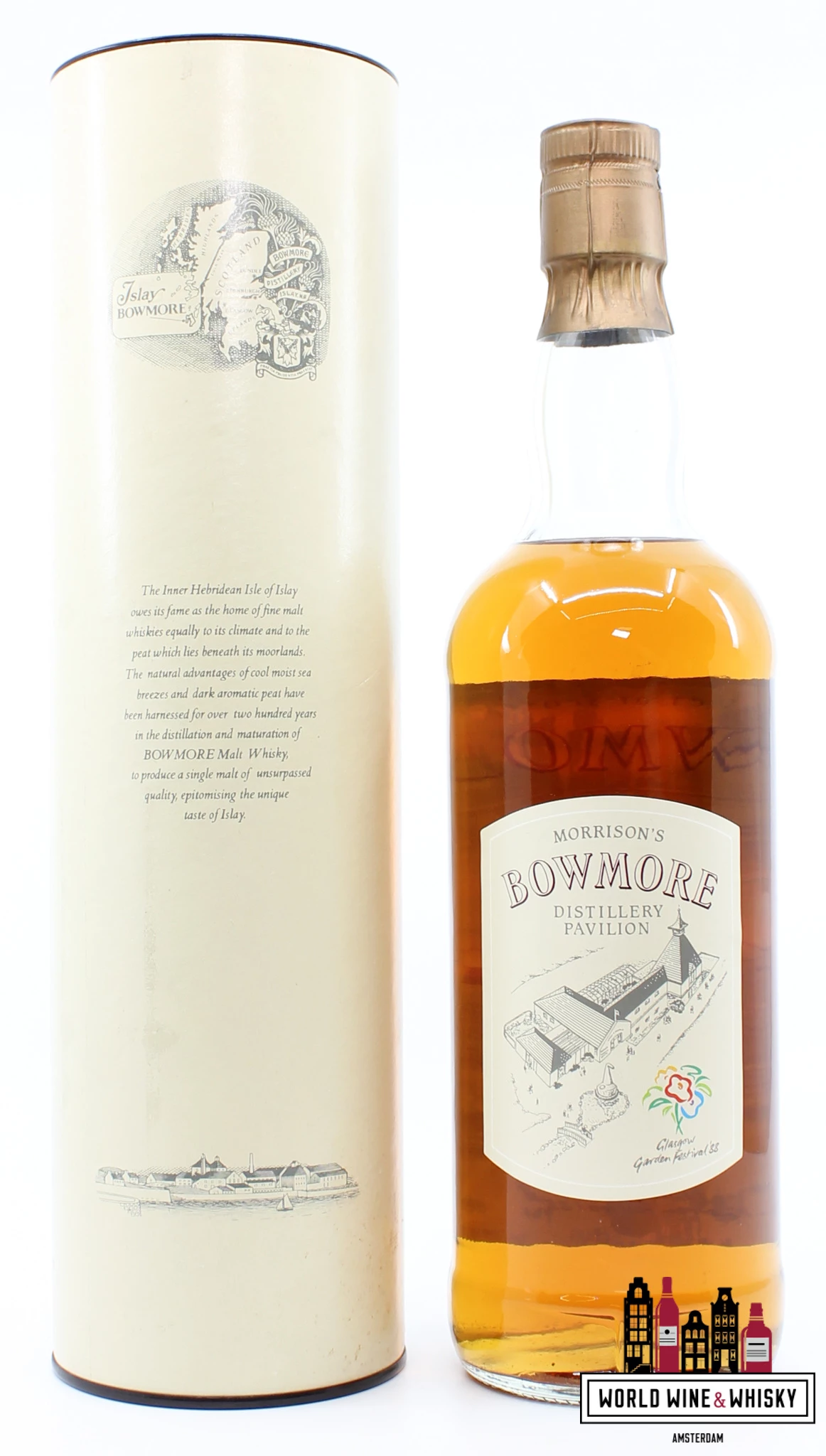 Bowmore 10 Years Old 1988 - Glasgow Garden Festival '88 40% 750ml 4 Bowmore 10 Years Old 1988 - Glasgow Garden Festival '88 40% 750ml - Image 2