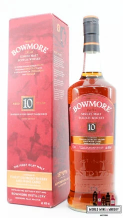 Bowmore 10 Years Old 2016 - Inspired By The Devil’s Casks Series - Travel Retail Exclusive 46% -Drank Sale Winkel bowmore bowmore 10 years old 2016 inspired by the 2