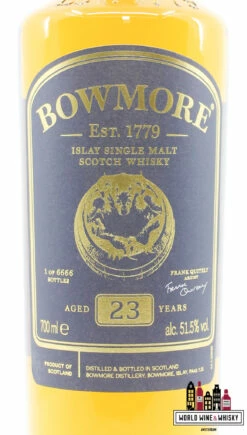Bowmore 23 Years Old 2021 - No Corners To Hide - Travel Retail Exclusive 51.5% (1 Of 6666) -Drank Sale Winkel bowmore bowmore 23 years old 2021 no corners to hi 2