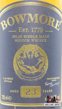 Bowmore 23 Years Old 2021 - No Corners To Hide - Travel Retail Exclusive 51.5% (1 Of 6666) -Drank Sale Winkel bowmore bowmore 23 years old 2021 no corners to hi 3