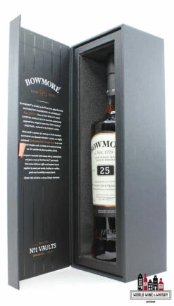 Bowmore 25 Years Old - No. 1 Faults 43% -Drank Sale Winkel bowmore bowmore 25 years old no 1 faults 43 2