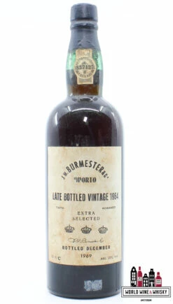 Drank Sale Winkel 42 J.W. Burmester & C. Port - Late Bottled Vintage (LBV) 1964 - Extra Selected - Bottled In December 1969