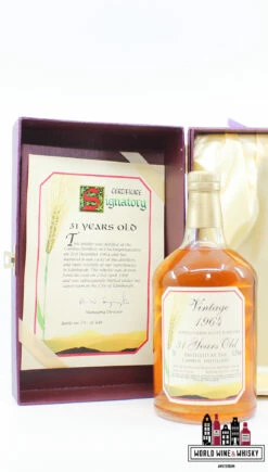 Cambus 31 Years Old 1964 1996 - Vintage Collection - Signatory Vintage - Cask 25+26 43.8% (1 Of 448) -Drank Sale Winkel cambus cambus 31 years old 1964 1996 vintage colle 2