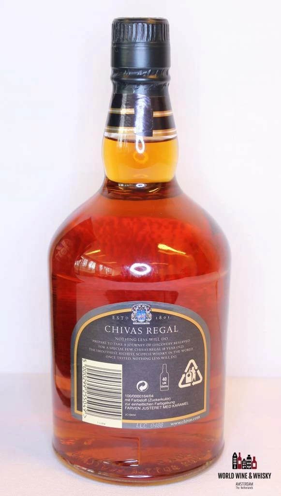 Chivas Regal 18 Years Old 40% (1 Litre) 5 Chivas Regal 18 Years Old 40% (1 Litre) - Image 4