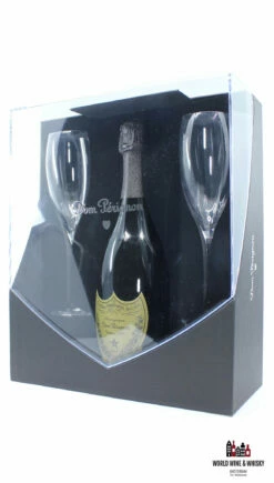 Dom Perignon 2002 Vintage Champagne Brut In Giftbox + 2 Flutes Glasses -Drank Sale Winkel dom perignon dom perignon 2002 vintage champagne b 8