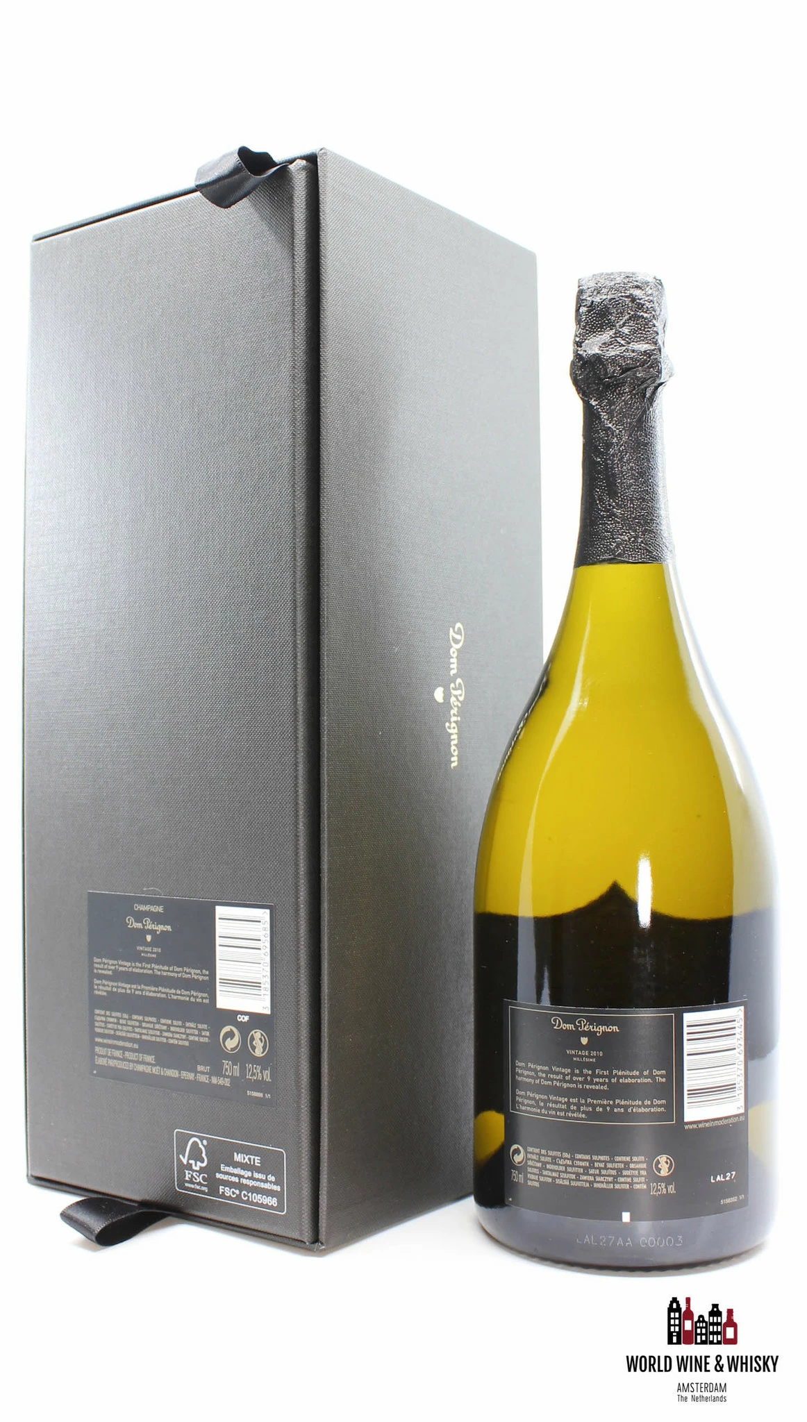 Dom Perignon 2010 Vintage - Champagne Brut (in Luxury Giftbox) 5 Dom Perignon 2010 Vintage - Champagne Brut (in Luxury Giftbox) - Image 3