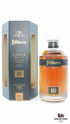 Nieuwe Producten 3 Filliers 10 Years Old 2019 - Batch 1 - Limited Release - Belgian Whisky 43% (1 Of 2000)