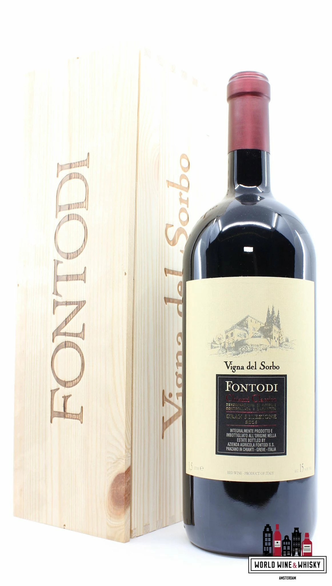 Fontodi Vigna Del Sorbo - Chianti Classico Gran Selezione 2015 - Magnum (1,5 Liter) 3 Fontodi Vigna Del Sorbo - Chianti Classico Gran Selezione 2015 - Magnum (1,5 Liter)
