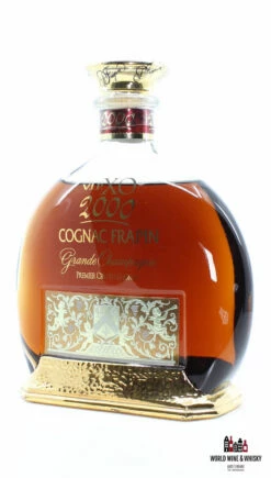 Cognac Frapin - Grande Champagne - V.I.P. XO 2000 In OWC (24K Gold Gilded) -Drank Sale Winkel frapin cognac frapin grande champagne vip xo 2000 5
