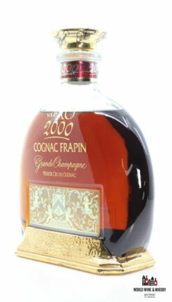 Cognac Frapin - Grande Champagne - V.I.P. XO 2000 In OWC (24K Gold Gilded) -Drank Sale Winkel frapin cognac frapin grande champagne vip xo 2000 6