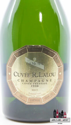 G.H. Mumm 1998 - Cuvée R. Lalou - Champagne Cuvée Prestige Brut -Drank Sale Winkel gh mumm gh mumm 1998 cuvee r lalou champagne cuvee 2