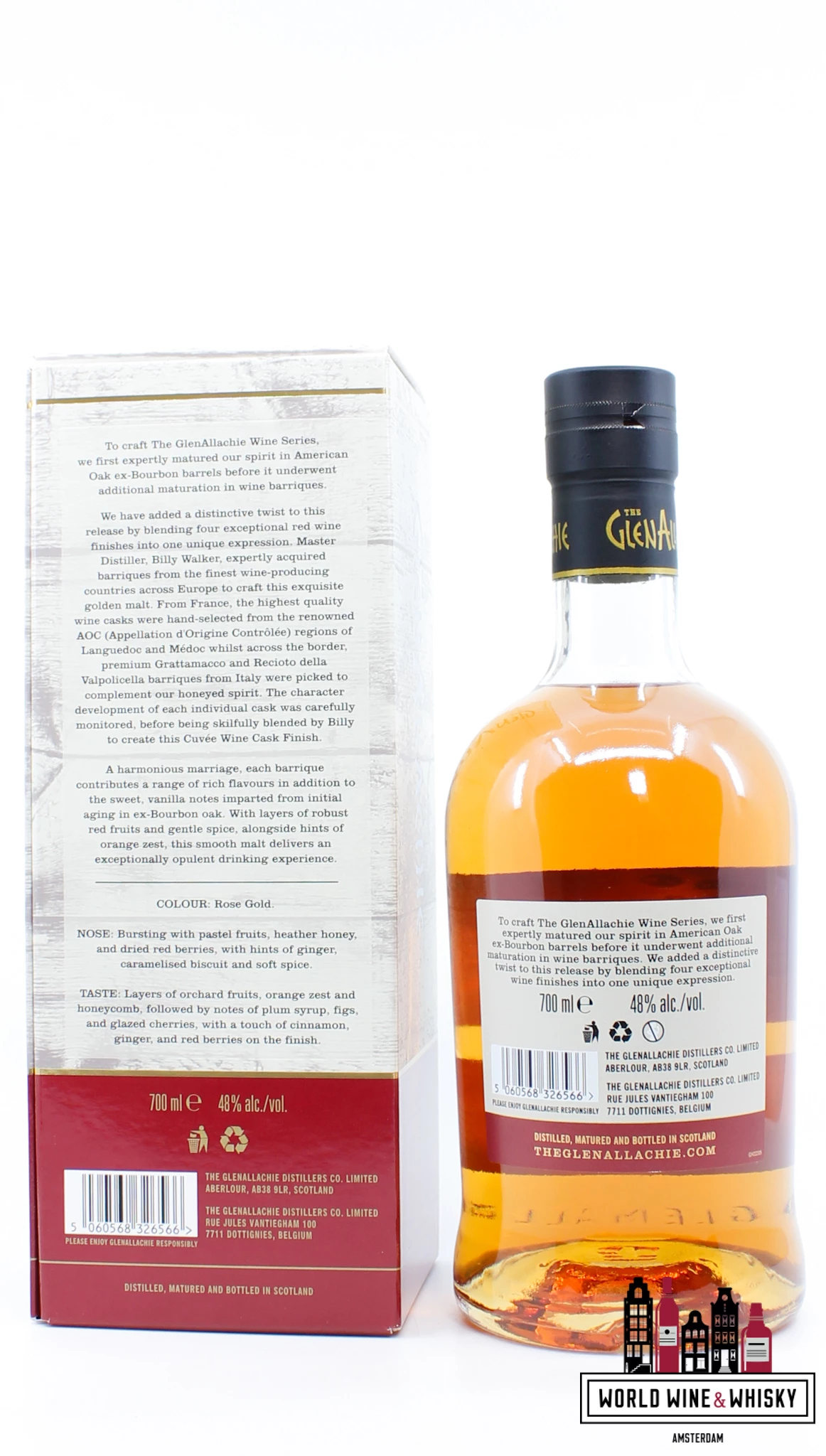 Glenallachie 10 Years Old 2012 2023 - Wine Series - Cuvée Cask Finish 48% 4 Glenallachie 10 Years Old 2012 2023 - Wine Series - Cuvée Cask Finish 48% - Image 2