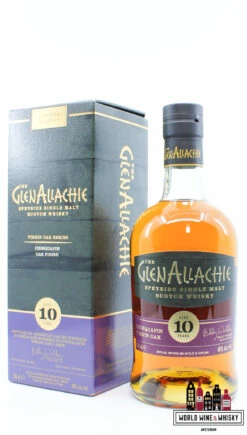 Glenallachie 10 Years Old 2022 - Virgin Oak Series - Chinquapin Oak Finish 48%