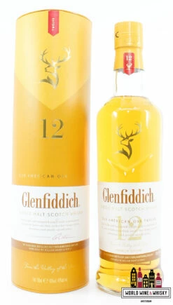 Glenfiddich 12 Years Old - 'Our American Oak Twelve' - Israel Release 40%