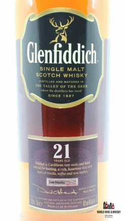 Glenfiddich 21 Years Old - Caribbean Rum - Cask Selection 22 40% 700ml -Drank Sale Winkel glenfiddich glenfiddich 21 years old caribbean rum 2