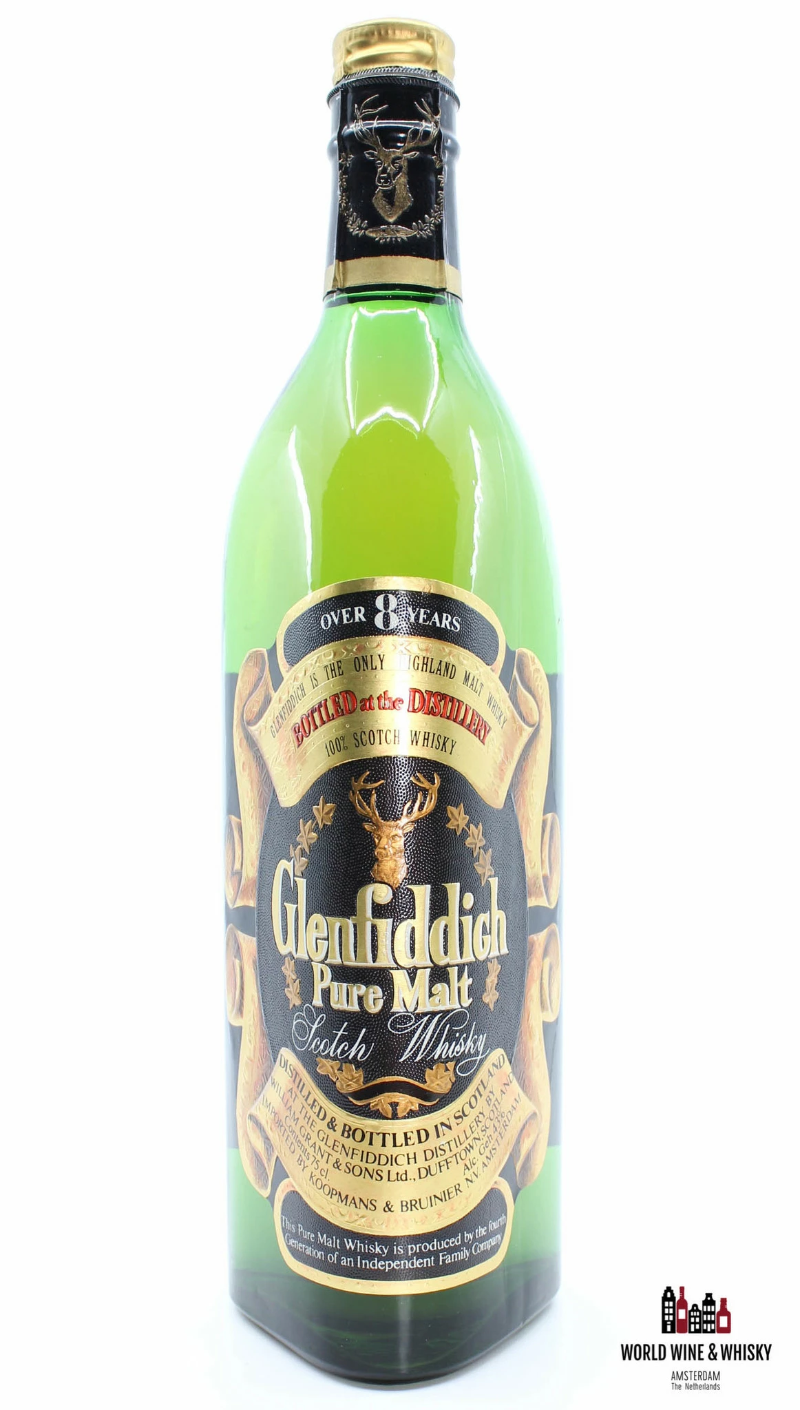 Glenfiddich 8 Years Old Pure Malt 43% 750ml (bottled In The 70/80s) 5 Glenfiddich 8 Years Old Pure Malt 43% 750ml (bottled In The 70/80s) - Image 3