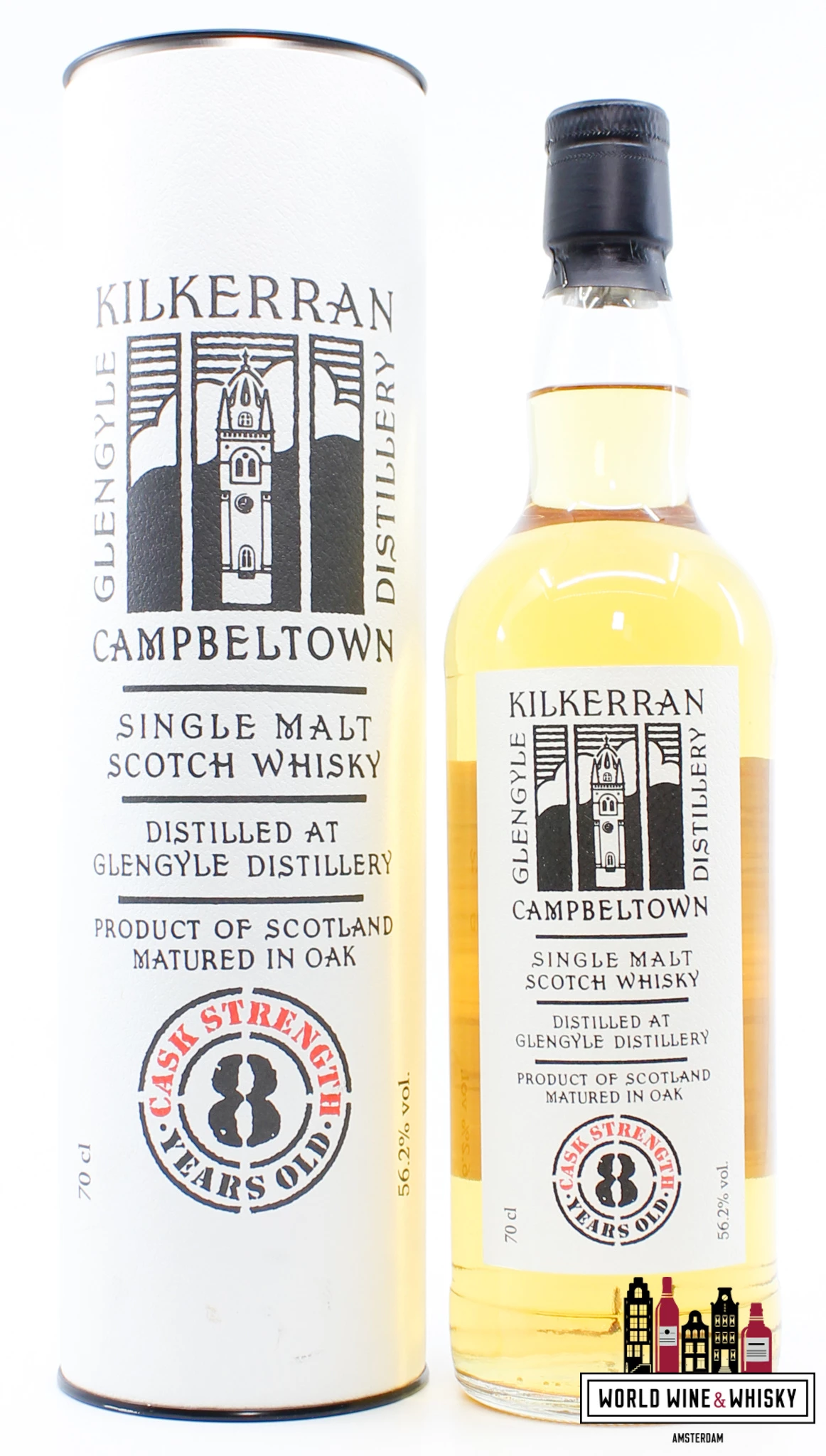 Kilkerran 8 Years Old 2017 - Cask Strength - Batch 1 (Glengyle) 56.2% (1 Of 9000) 3 Kilkerran 8 Years Old 2017 - Cask Strength - Batch 1 (Glengyle) 56.2% (1 Of 9000)