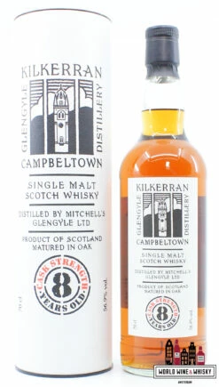 Kilkerran 8 Years Old 2021 - Cask Strength - Batch 5 (Glengyle) 56.9%