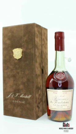 J & F Martell 1694 1753 Reserve Du Fondateur Cognac 44% (Jean Martell)