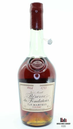 J & F Martell 1694 1753 Reserve Du Fondateur Cognac 44% (Jean Martell) -Drank Sale Winkel j f martell j f martell 1694 1753 reserve du fonda 4