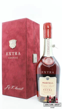 Drank Sale Winkel 11 J & F Martell Cordon Argent Cognac Extra 43% (Bottled In The 80s/90s)