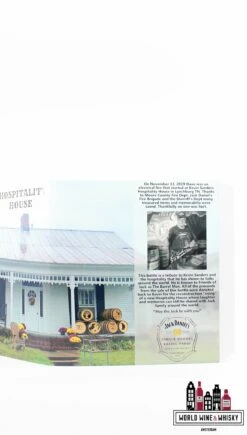 Jack Daniel's - Single Barrel Select - Hospitality House Rising 2020 66.55% (133.1 Proof) -Drank Sale Winkel jack daniels jack daniels single barrel select hos 4