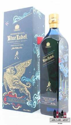 Johnnie Walker 2021 Blue Label - Year Of The Tiger - Limited Edition Design (Shan Jiang) 40%
