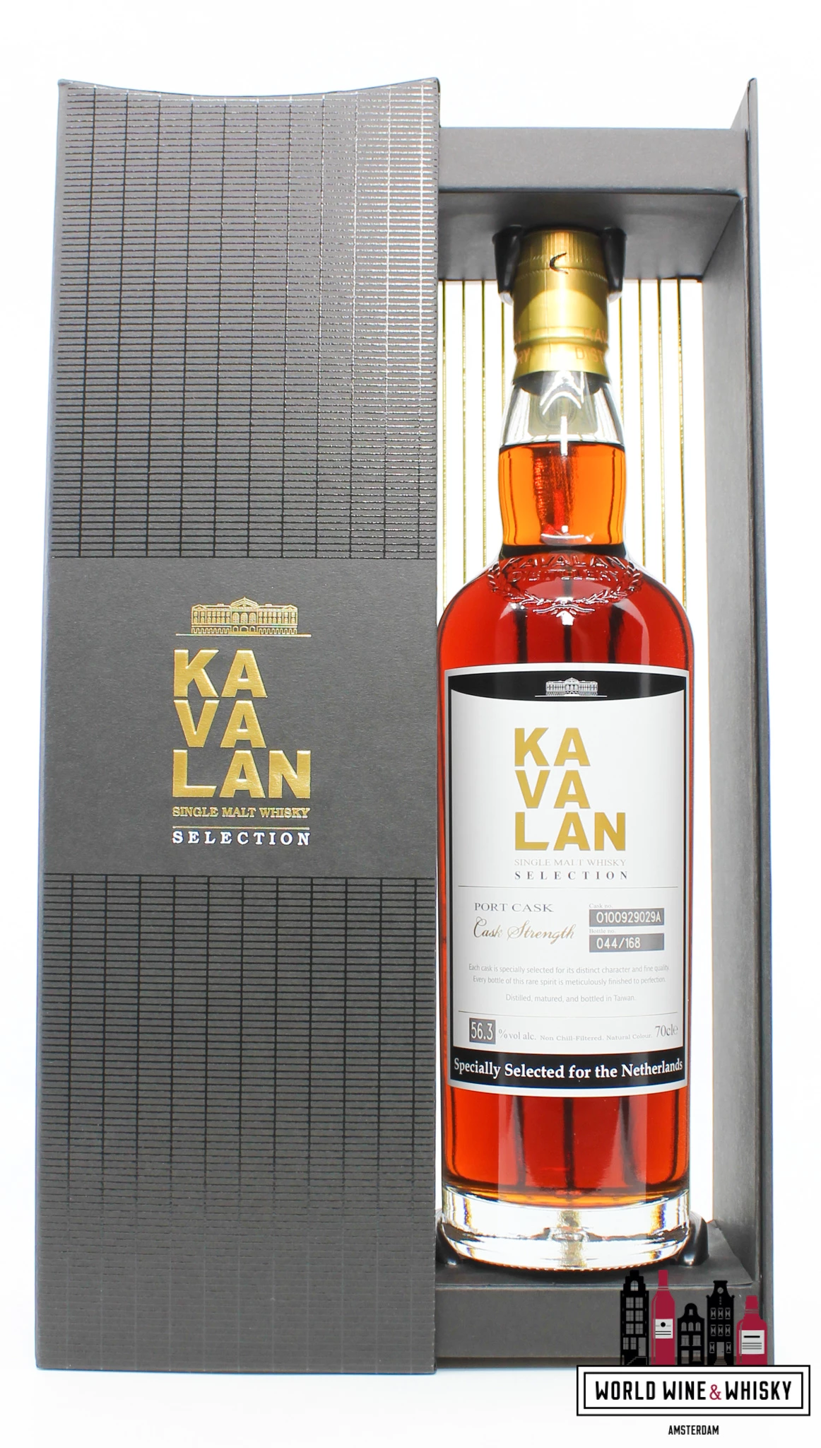 Kavalan 2010 2022 - Specially Selected For The Netherlands - Port Cask - Selection - Cask 0100929029A 56.3% (1 Of 168) 5 Kavalan 2010 2022 - Specially Selected For The Netherlands - Port Cask - Selection - Cask 0100929029A 56.3% (1 Of 168) - Image 3