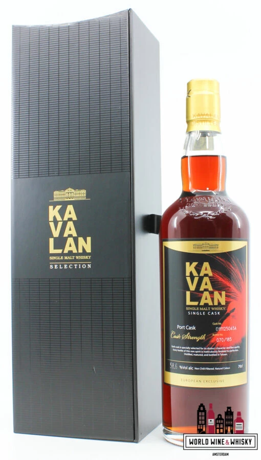Kavalan 2015 2021 - Port Cask - Fauna Edition - Selection - Cask O111125045A 58.6% (1 Of 185) -Drank Sale Winkel kavalan kavalan 2015 2021 port cask fauna edition