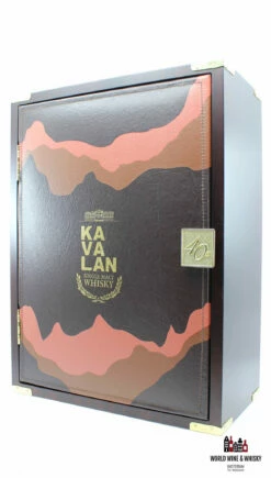 Kavalan 2020 - 40th Anniversary Limited Edition - Selected Wine Cask Matured - Cask LF121122027A 56.3% (1 Of 99) -Drank Sale Winkel kavalan kavalan 2020 40th anniversary limited edit 2