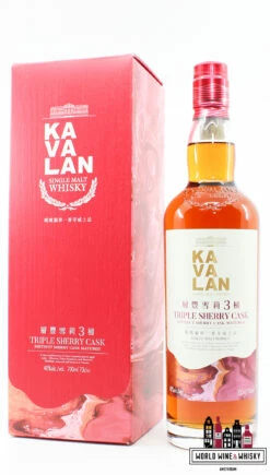 Kavalan 2021 - Triple Sherry Cask 40%