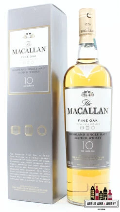 Macallan 10 Years Old - Fine Oak Triple Cask Matured 40% 750ml