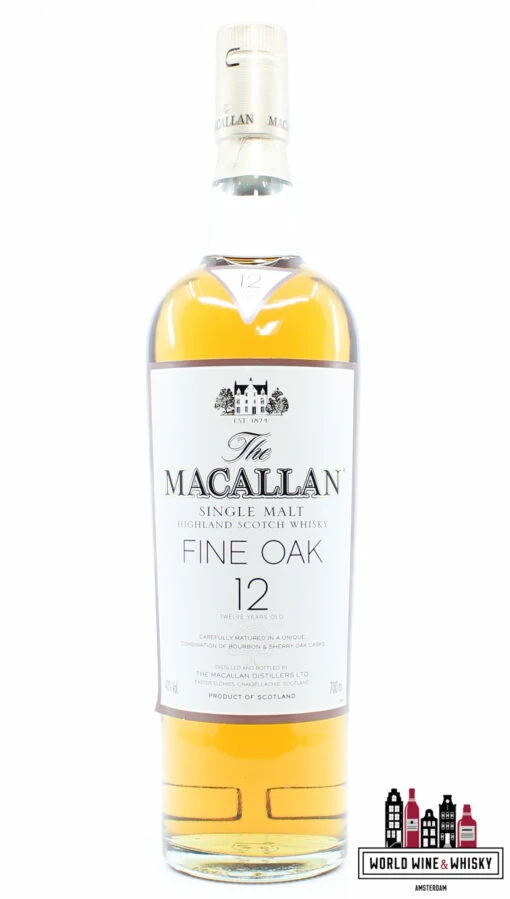 Macallan 12 Years Old - Fine Oak 40% 7 Macallan 12 Years Old - Fine Oak 40% -Drank Sale Winkel macallan macallan 12 years old fine oak 40