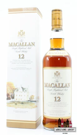 Macallan 12 Years Old Sherry Oak Casks From Jerez 40% (old Label)