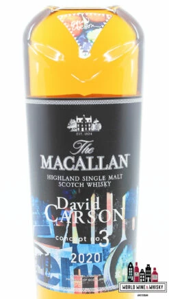 Macallan 2020 Concept Number 3 - David Carson 40.8% - Travel Retail Release Only -Drank Sale Winkel macallan macallan 2020 concept number 3 david cars 2