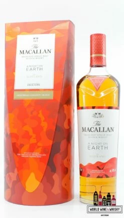 Macallan 2021 - A Night On Earth In Scotland - Erica Dorn 40% (original 6-bottles OCC)