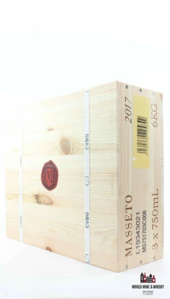 Tenuta Dell Ornellaia Masseto 2017 (3-bottles OWC)