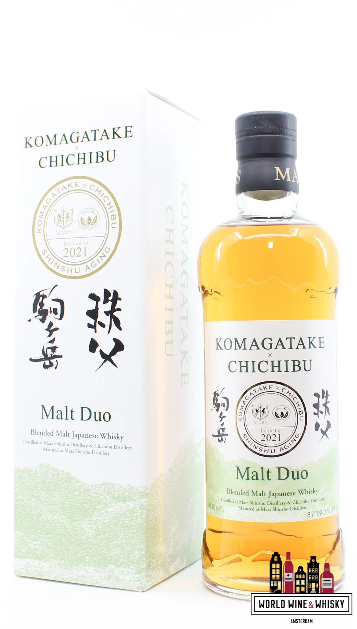 Mars 2021 - Komagatake X Chichibu - Malt Duo - Shinshu Aging 54% (1 Of 10918) 3 Mars 2021 - Komagatake X Chichibu - Malt Duo - Shinshu Aging 54% (1 Of 10918)