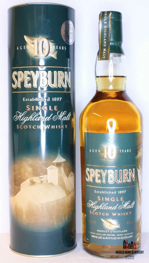 Speyburn 10 Years Old - Fish Edition 40% (700ml) -Drank Sale Winkel speyburn speyburn 10 years old fish edition 40 700